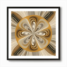 Whirling Geometry - #11 Art Print