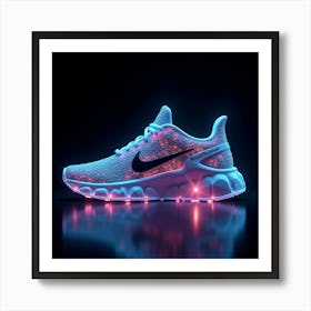 Glow In The Dark 3 Art Print