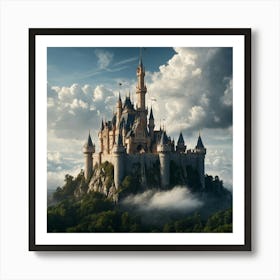 Cinderella Castle 1 Art Print