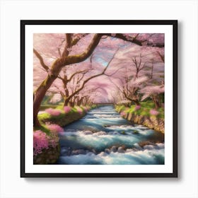 Sakura Blossoms 1 Art Print