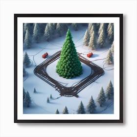 Christmas Tree 12 Art Print