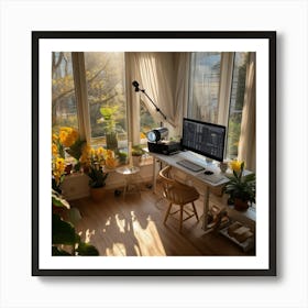 Home Office Art Print