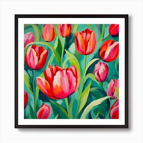 Tulips Art Print