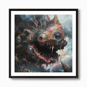 'The Monster' Art Print