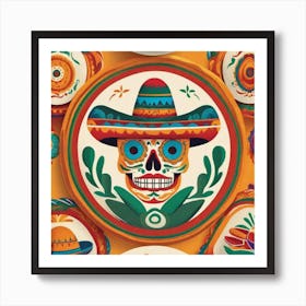 Day Of The Dead 64 Art Print