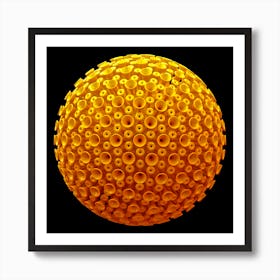 Spicky Virus Particle Type 4 Art Print