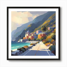 California Coast Art Print