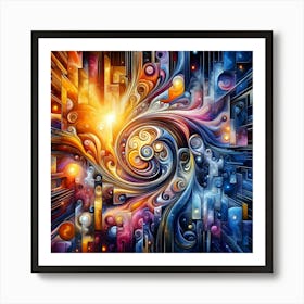 Abstract Painting 75 Art Print