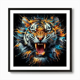 Tiger 3 Art Print