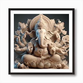 Ganesha 19 Art Print