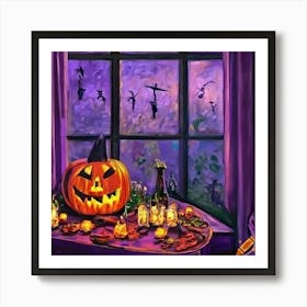 Halloween Decor Art Print