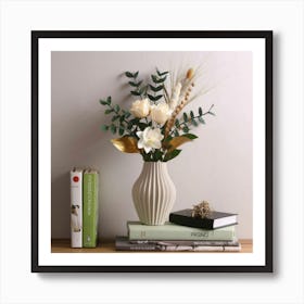 Vase Of Flowers Art Print