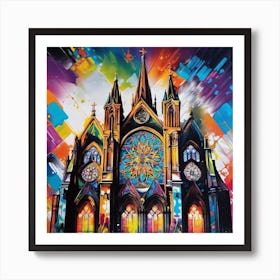 Cathedral Of The Saints Art Print