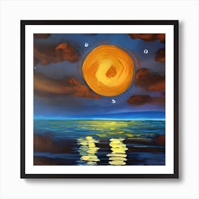 Painted Night Art Print