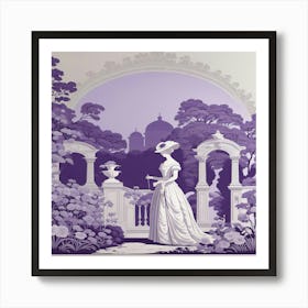 Lavender idyll Art Print