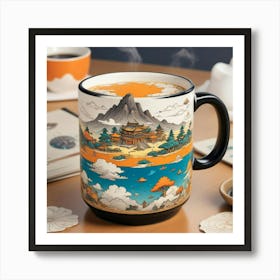 Japanese Landscape Art Print