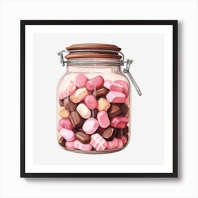 Candy Jar 20 Art Print