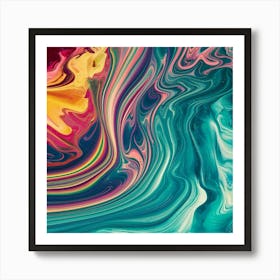 Abstract - Abstract Stock Videos & Royalty-Free Footage 4 Art Print