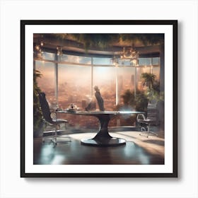 Office Space Art Print