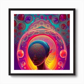 Psychedelic Art Art Print