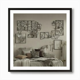 Shabby Chic Bedroom 2 Art Print