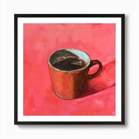 Coffee In A Cup 1 Art Print