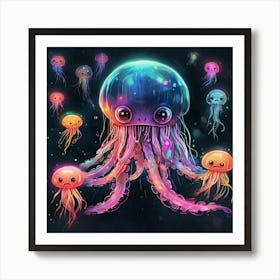 Jellyfish 24 Art Print