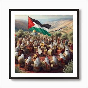 Palestinians Art Print