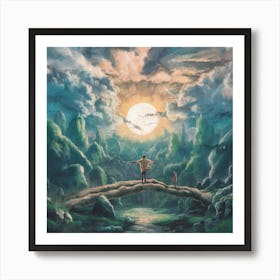 Serene Solitude Art Print