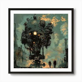 Steampunk 7 Art Print