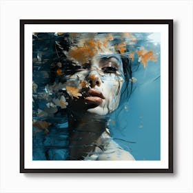 Water Painting Art Print