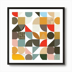 Geometric Pattern Art Print