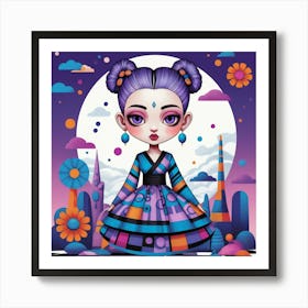 Asian Girl 21 Art Print