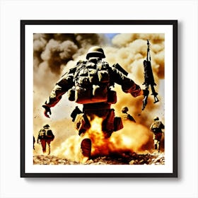 Iraq War 1 Art Print