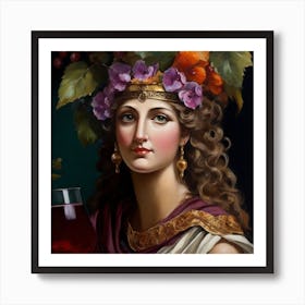 Greek Goddess 17 Art Print