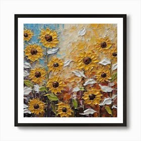 Sunflowers 16 Art Print