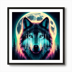 Wild Animal Illustration 307 Art Print