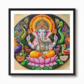 Ganesha 48 Art Print