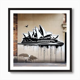 Sydney Opera House 18 Art Print