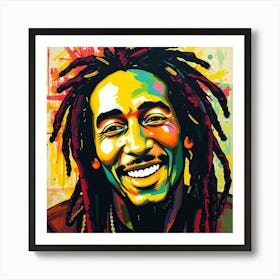 Bob Marley 7 Art Print