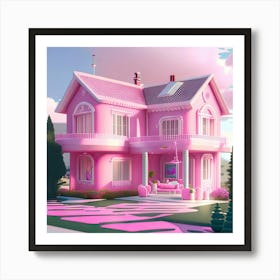Barbie Dream House (909) Art Print