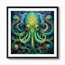 Octopus 21 Art Print