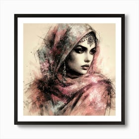 Exotic Beauty Artwork 109 Art Print