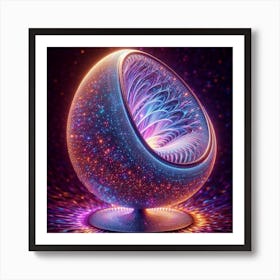 Egg chair 3 Art Print