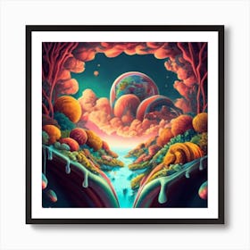 A Fantasy Surreal Image 1 Art Print