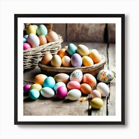 Easter Eggs 6 Art Print