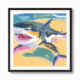 Tiger Shark 07 Art Print