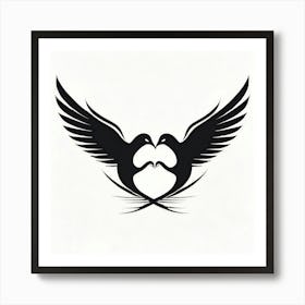 Doves Art Print