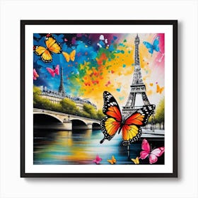 Paris Eiffel Tower 60 Art Print
