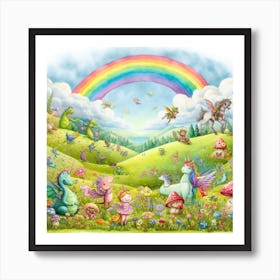 Fairy Land 1 Art Print